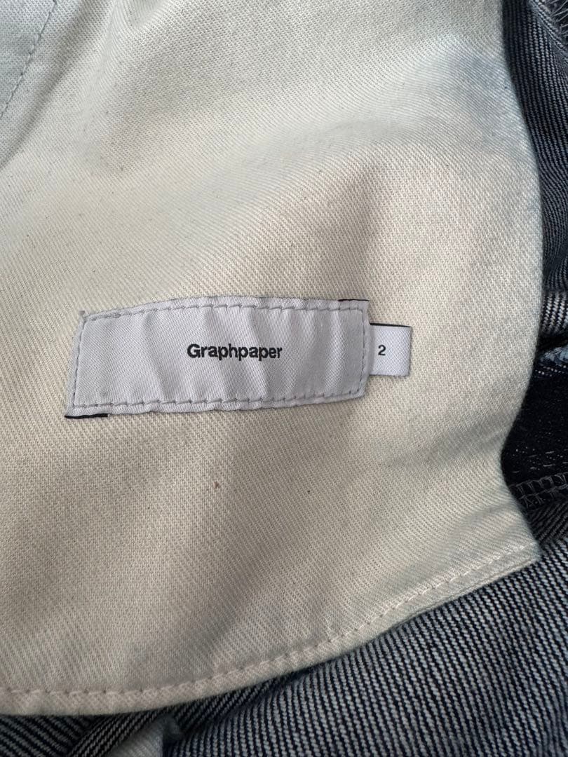 パンツ Graphpaper Selvage Denim Two Tuck Pants