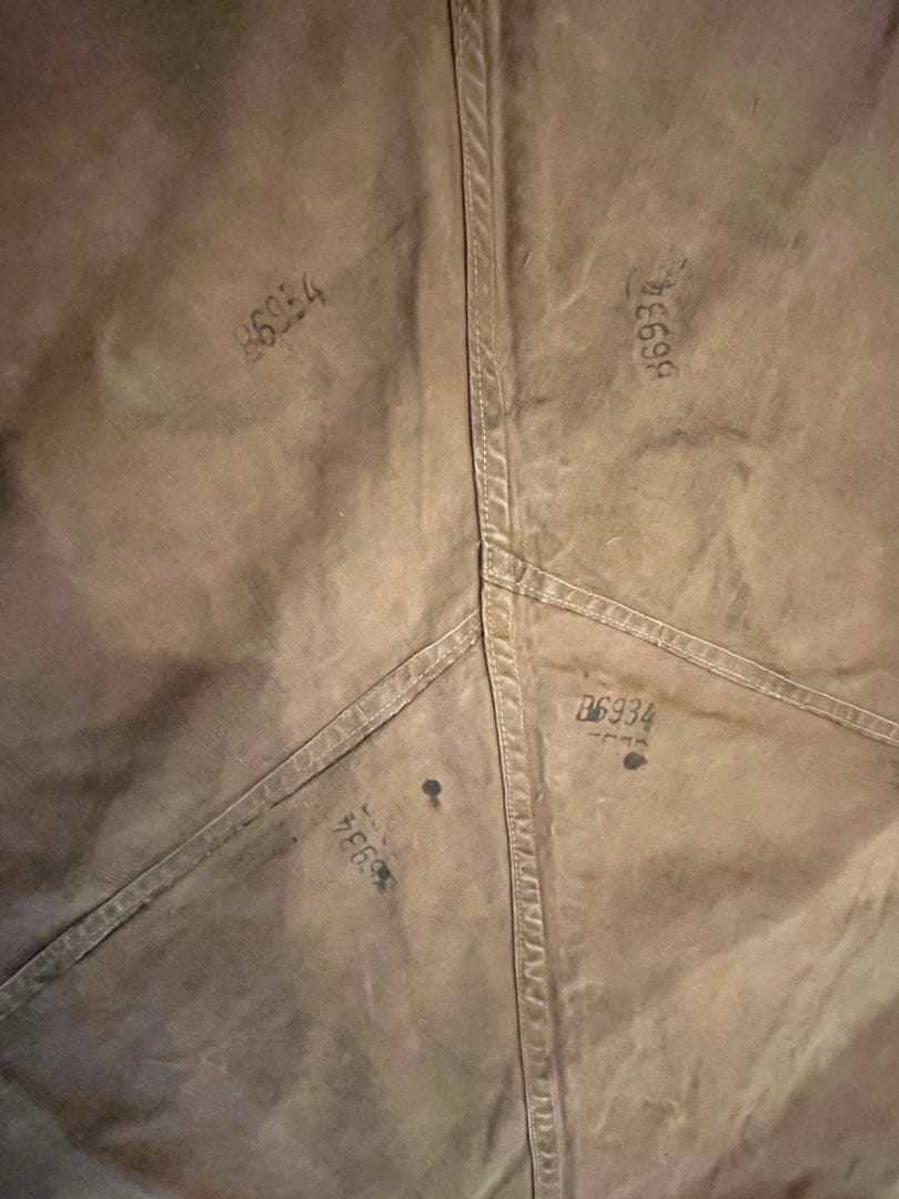 ハンガリー　軍幕　初期1枚　ポンチョテント