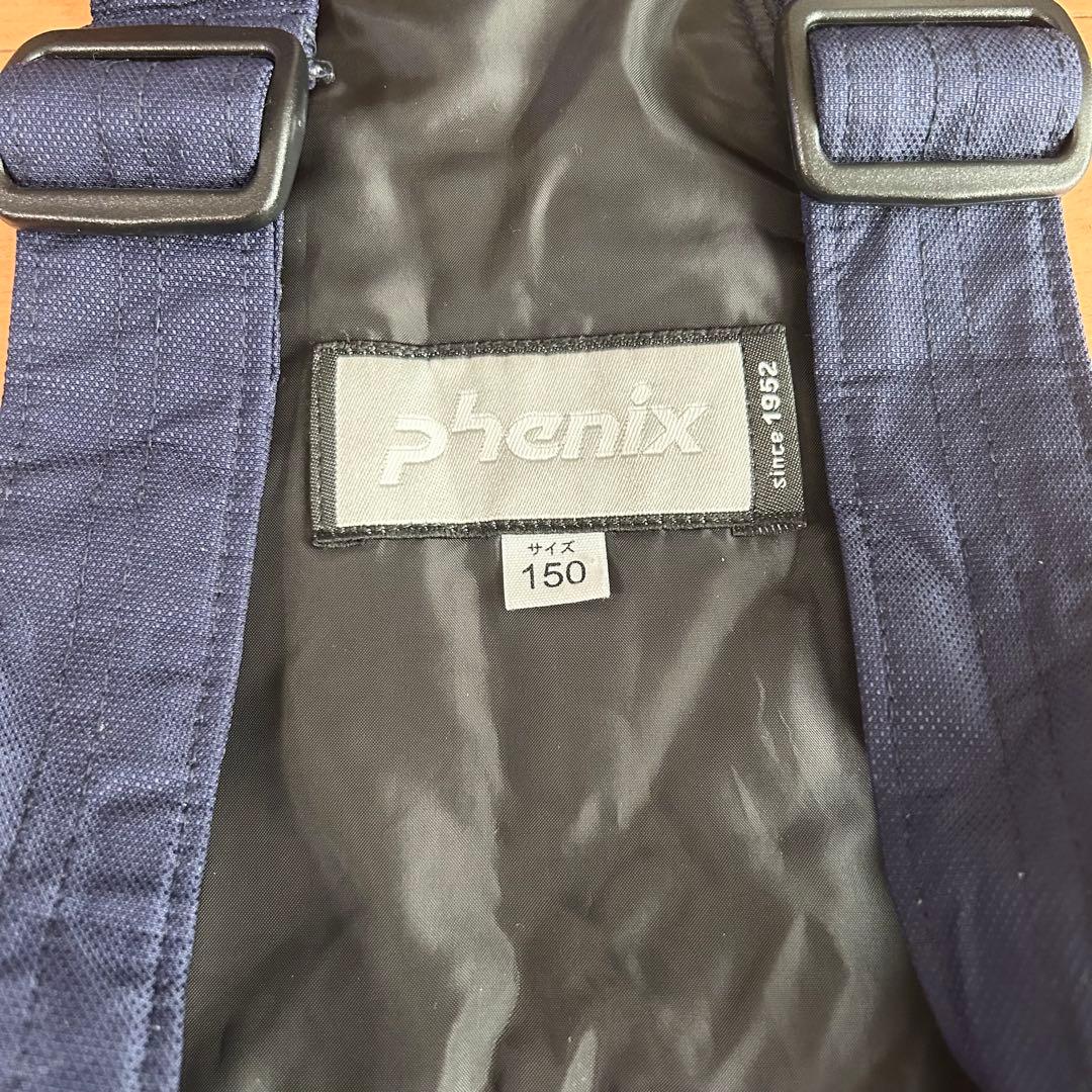 DESCENTE Phenix 子ども用スキーウェアセット 鮮やか水色 ネイビー