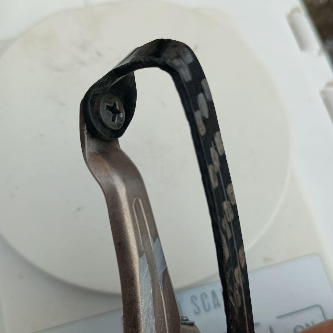 カンパニョーロ　レコード カーボンファイバー フロントディレイラー 75g