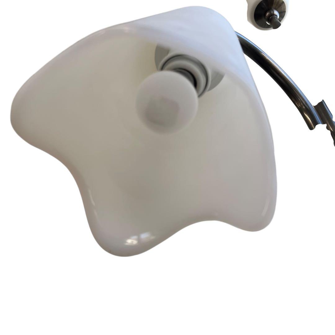 yamaqiwa ヤマギワ　フロアスタンド ホワイト　2灯式