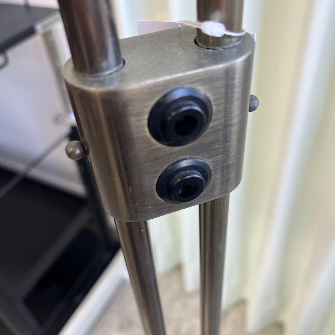 yamaqiwa ヤマギワ　フロアスタンド ホワイト　2灯式