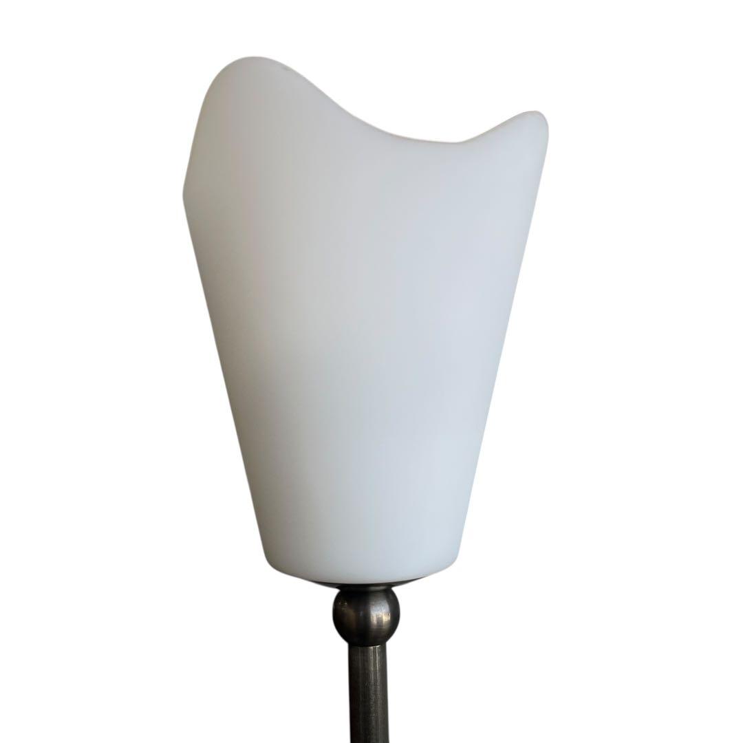 yamaqiwa ヤマギワ　フロアスタンド ホワイト　2灯式