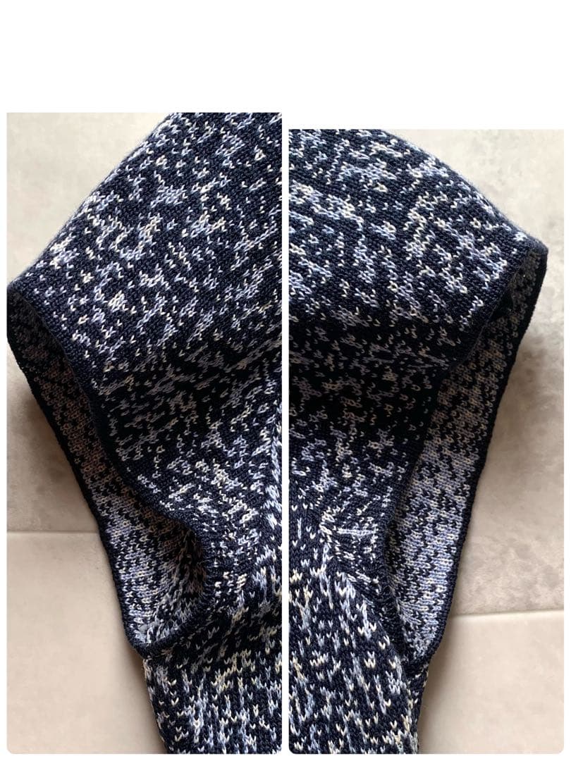 美品♡クリスチャンディオール ニットワンピース ドレス 膝丈 Vネック S