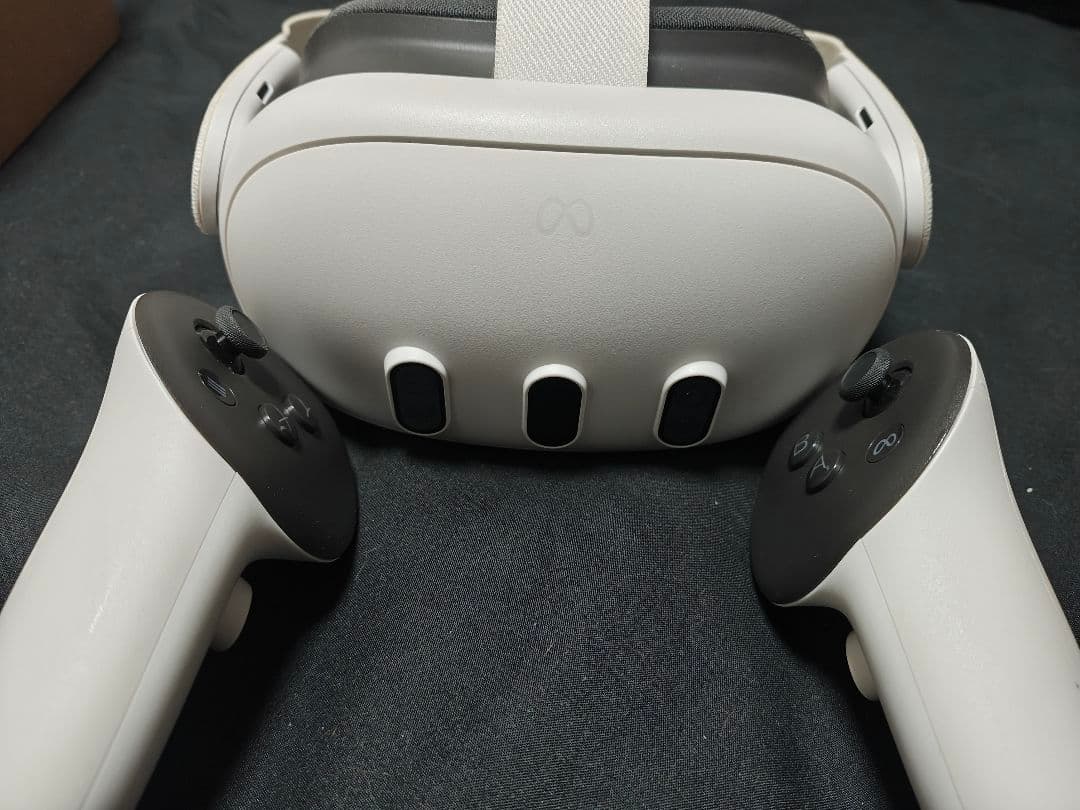  Quest 3 128GB VRヘッドセット コントローラー付き
