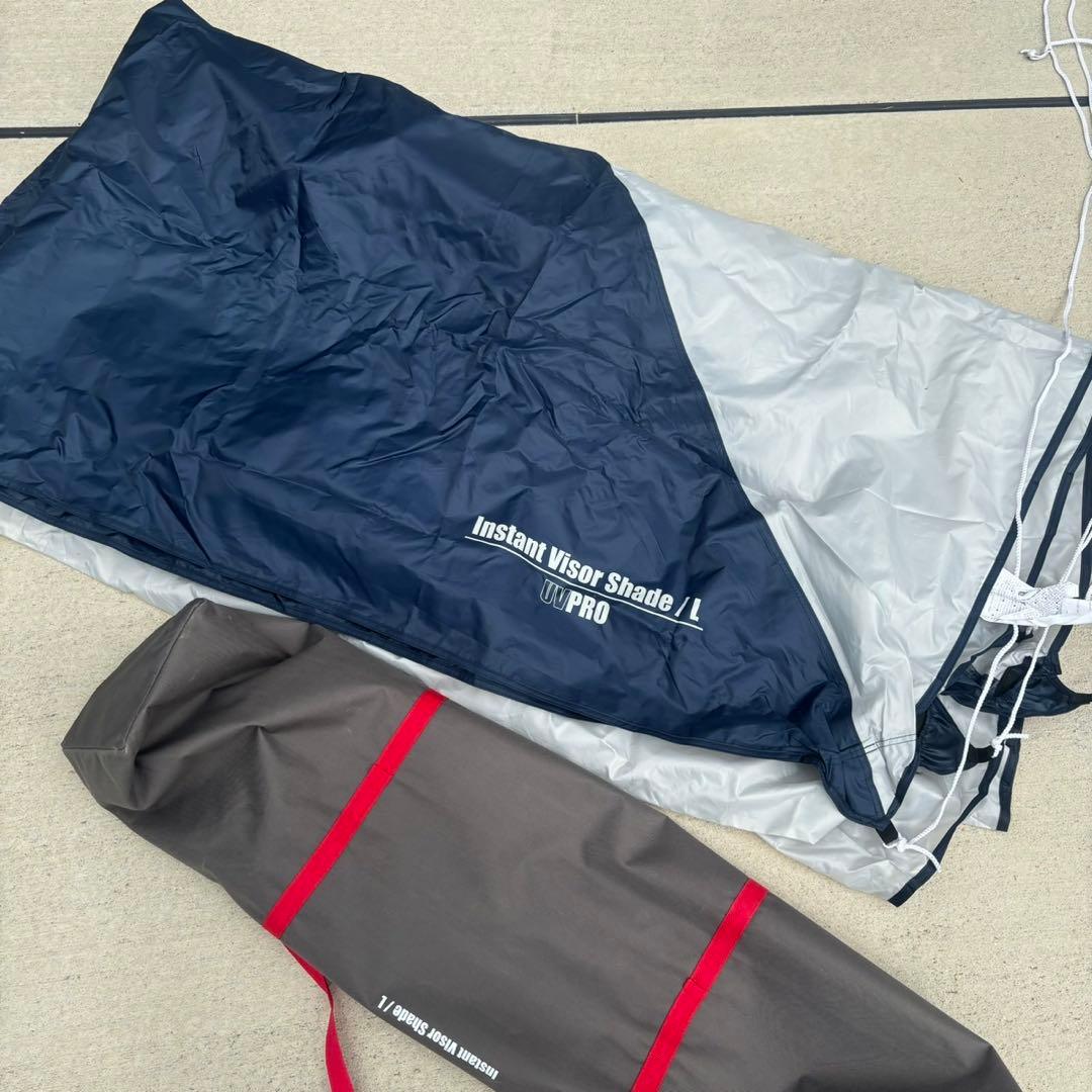 コールマン　インスタントバイザーシェードLサイズ　サイドウォール付き