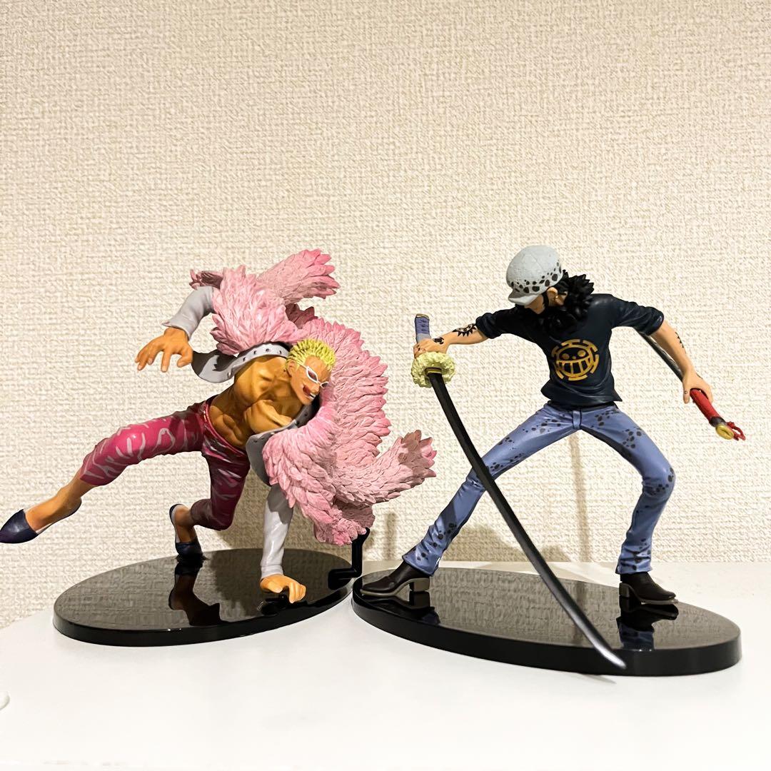 ワンピース フィギュア ドフラミンゴ トラファルガー・ロー 2体セット