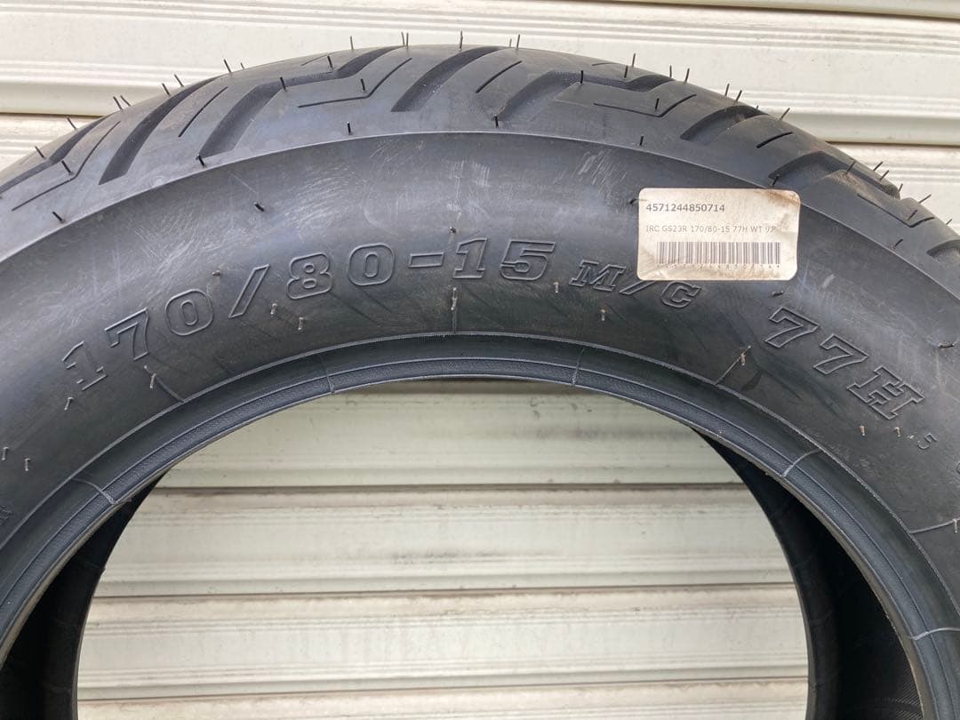 パーツ IRC GS-23R 170/80-15M/C77H