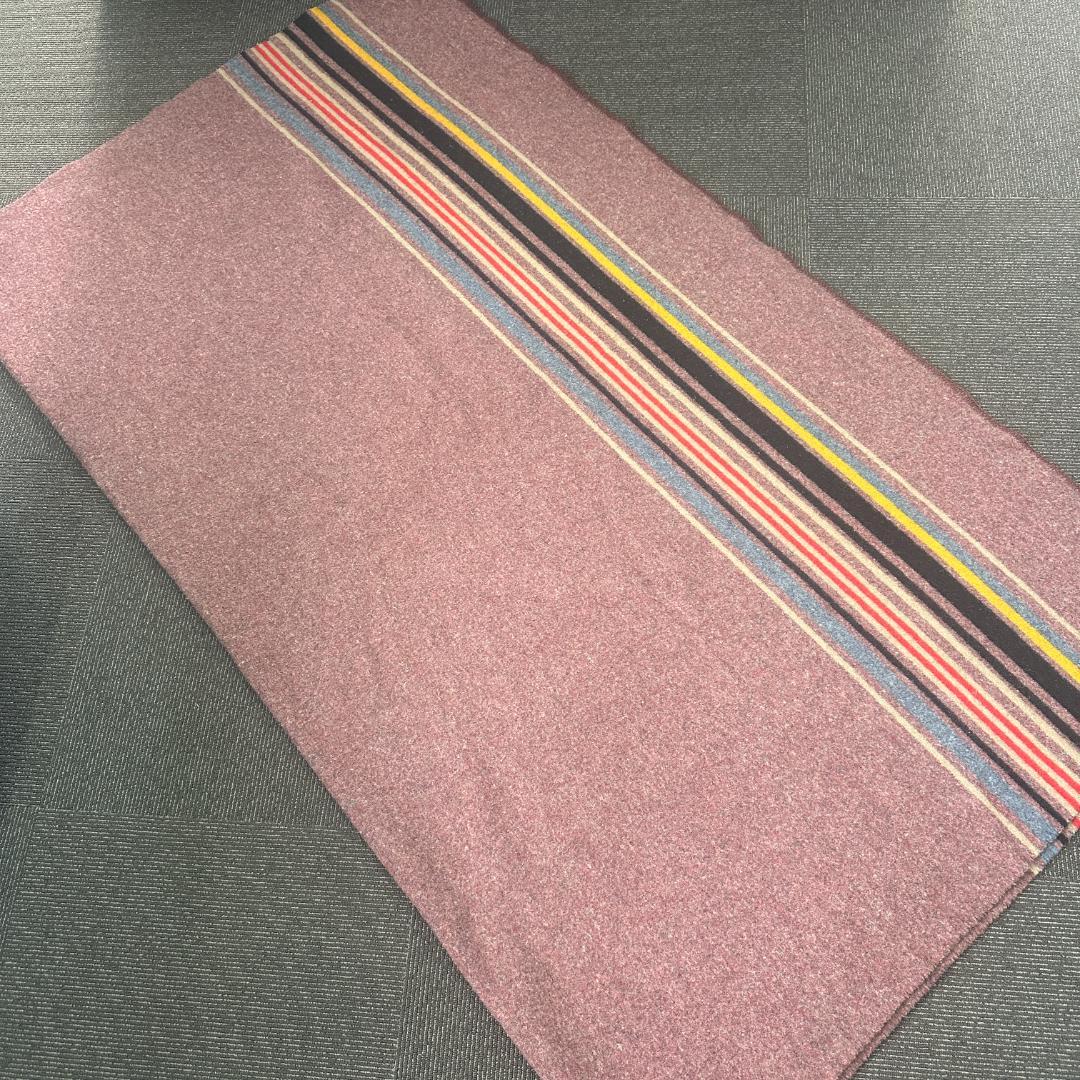 中古 PENDLETON ペンドルトン キャンプブランケット USA製