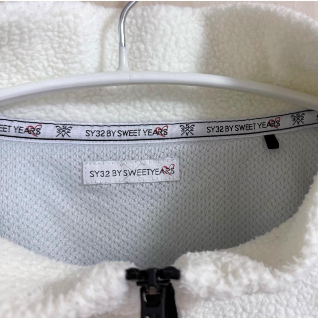 完売 SY32 スウィートイヤー POLARTEC ボア ジップアップジャケット