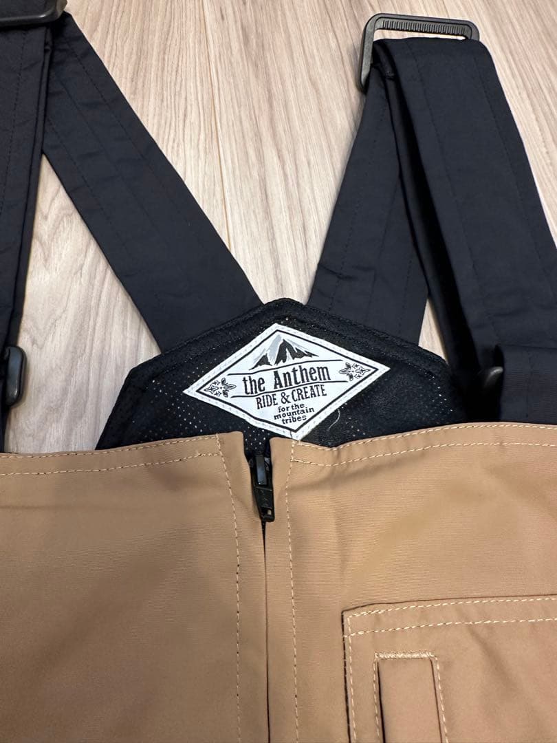 【新品タグ付き】　Anthem スノーボードパンツ　ビブパンツ