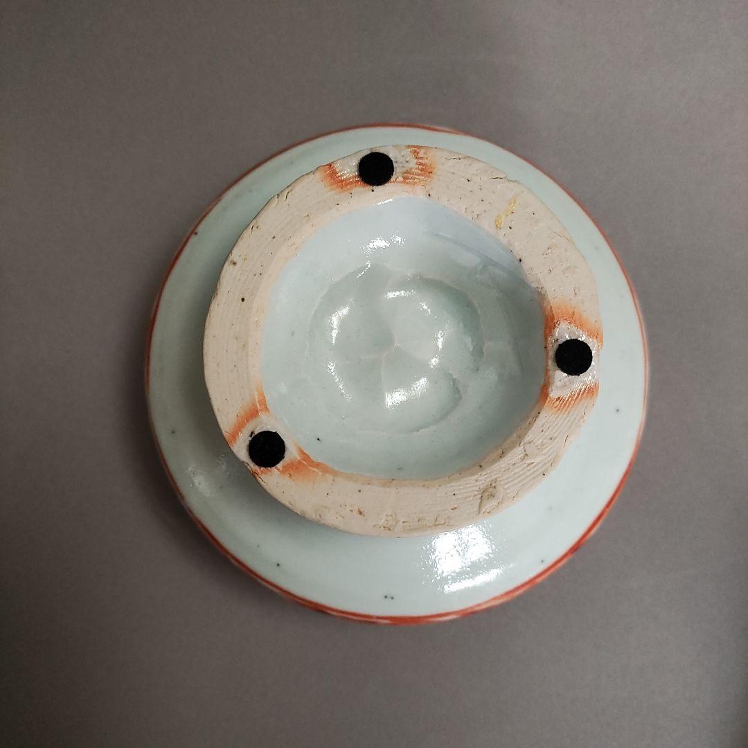 村田眞人(真人)　色絵木菟(みみずく)香炉　村田亀水