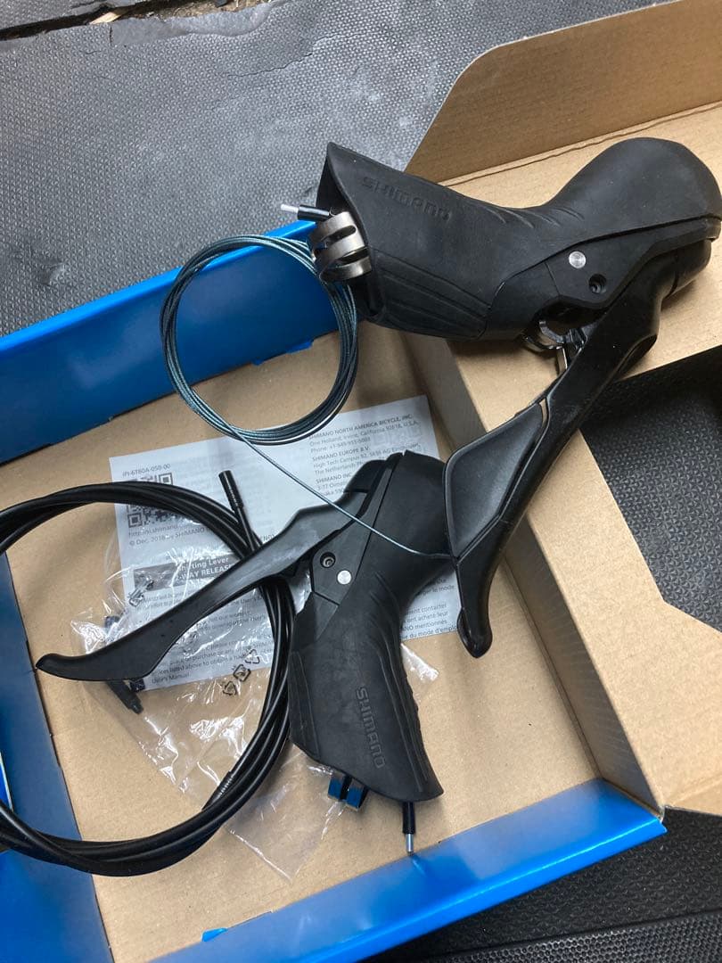 シマノGRX ST-RX610右レバー+BL-RX610左レバー