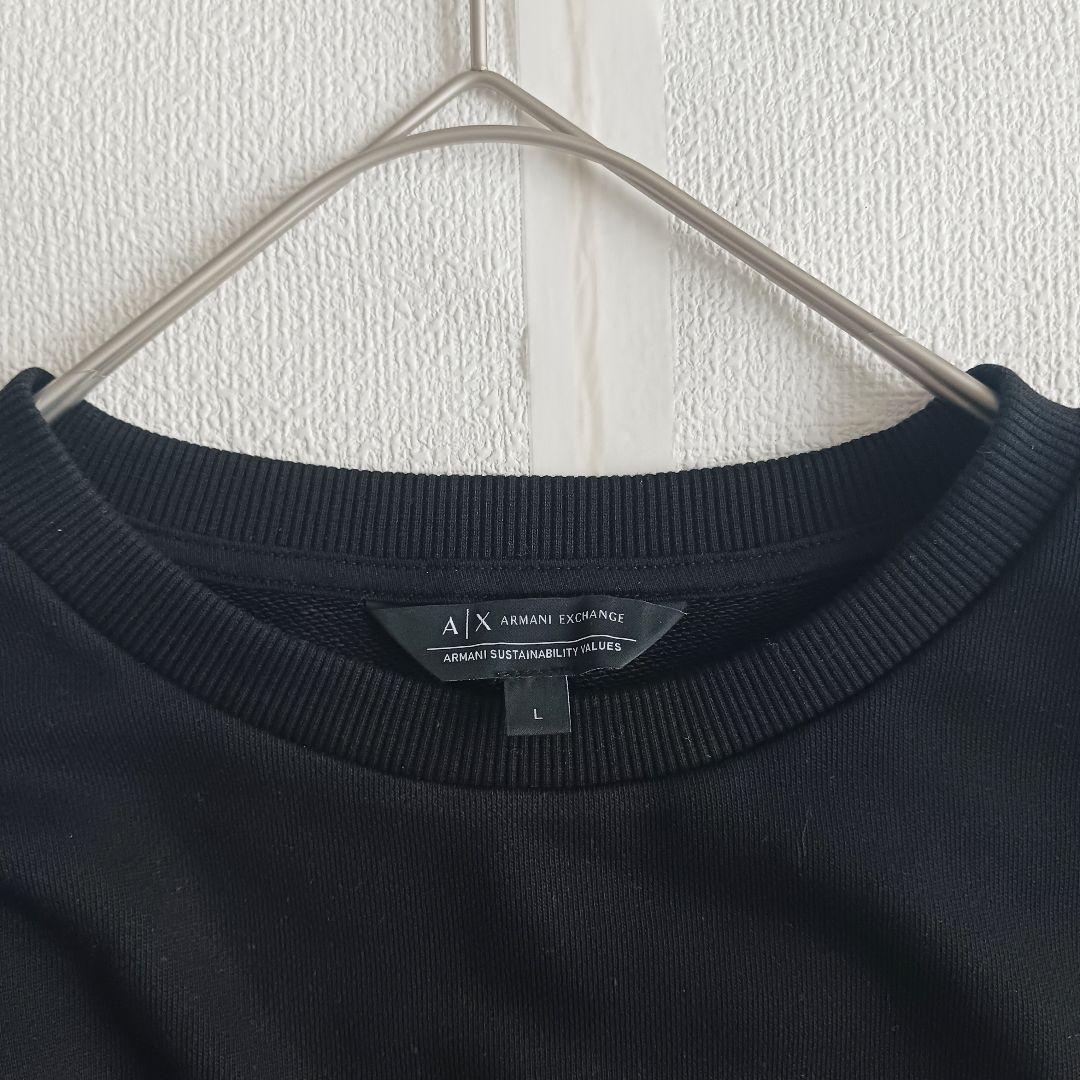 美品✨アルマーニエクスチェンジ スウェット ワンピース ひざ丈 ミニ L