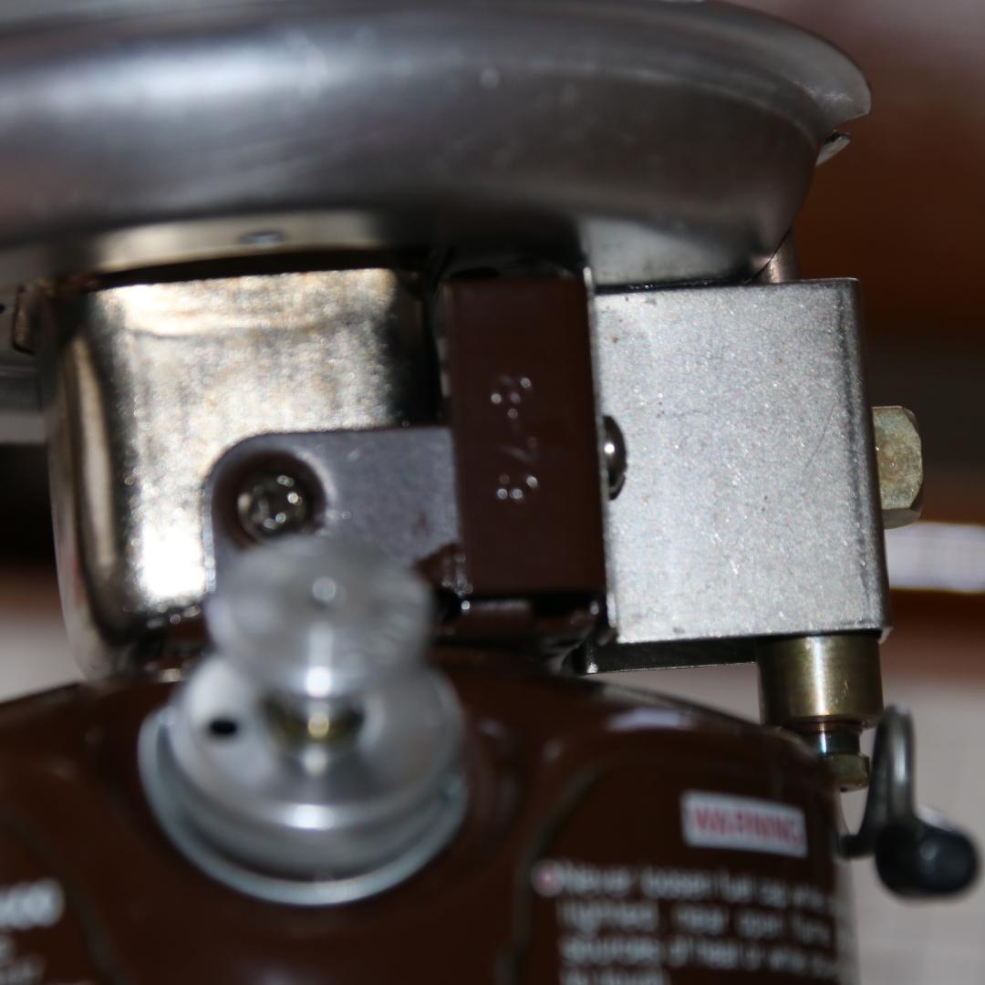 美品　希少　ヴィンテージ　コールマン 400 茶ピーク１　No.33