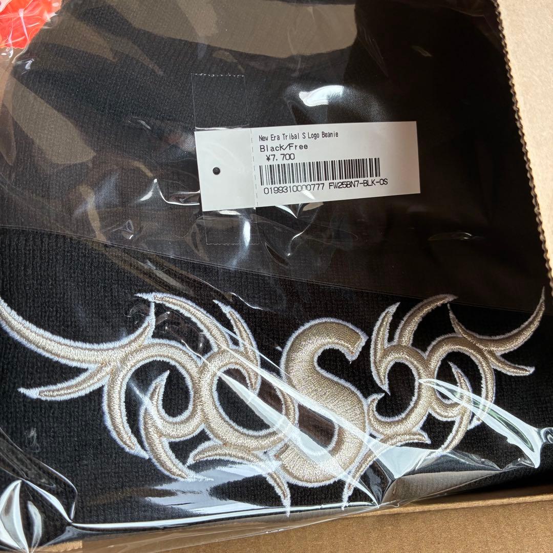 帽子 Supreme 25 New Era Tribal S Logo Beanie