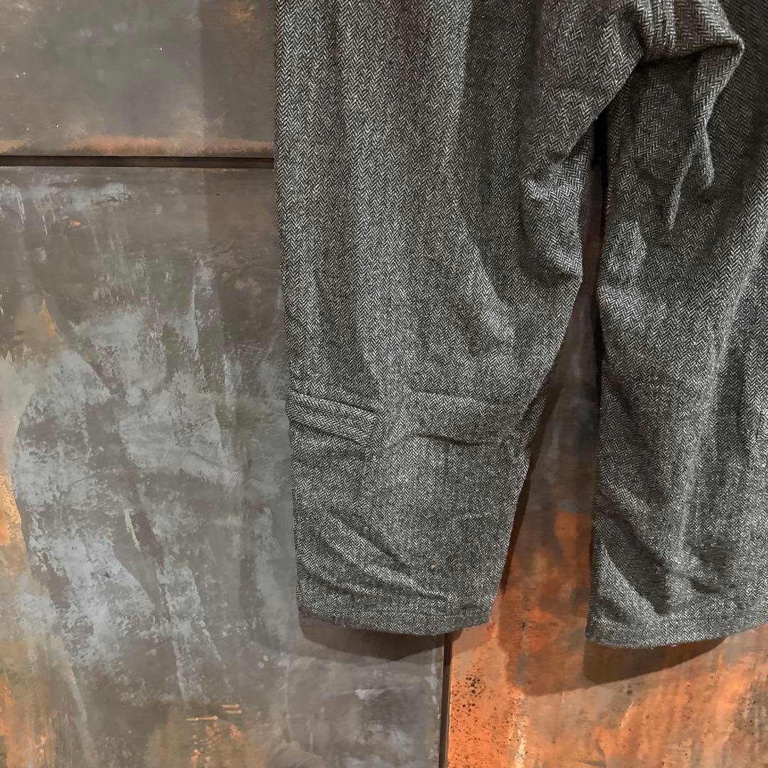 エンジニアドガーメンツ　ヘリンボーン　ウール　カーゴパンツ