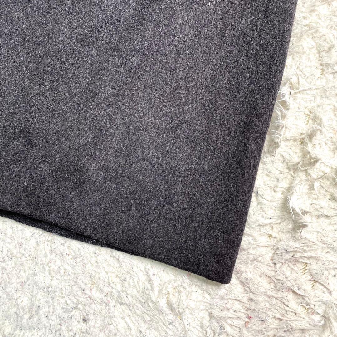 良品✨希少 Holland&Sherry コート カシミヤ ビクーニャ M 黒