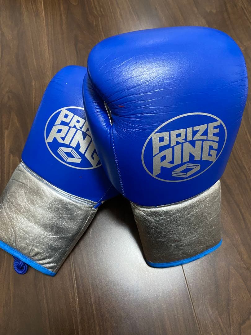 ジーニーさん専用 PRIZE RING ボクシンググローブ 青/銀 - メルカリ