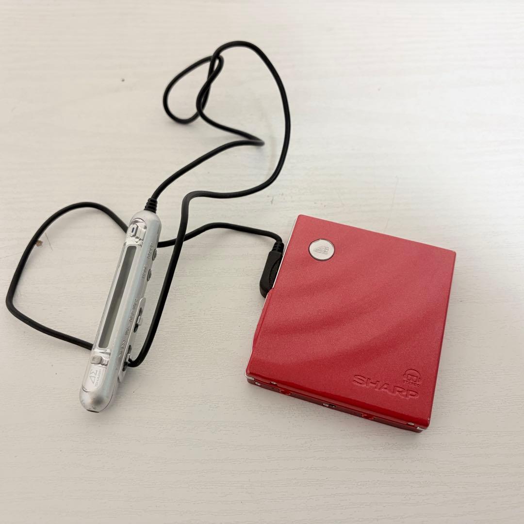 SHARP Auvi MDプレーヤー MD-DS77-R ジャンク