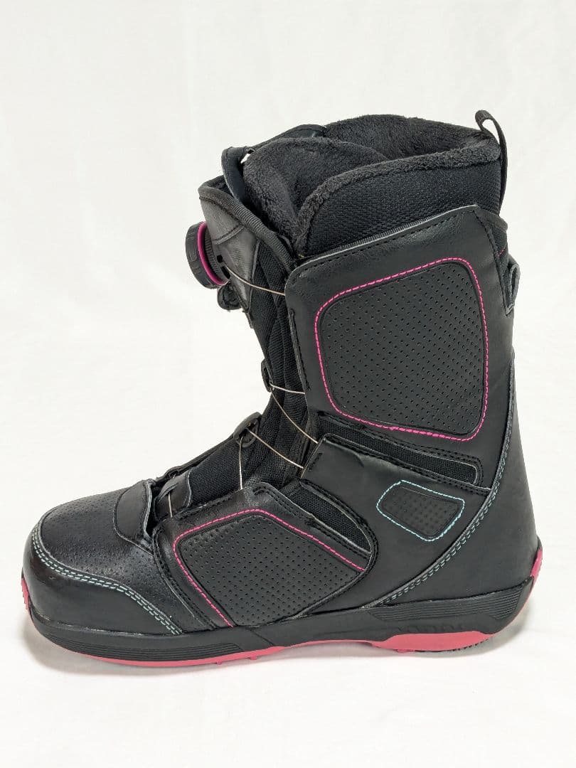 SALOMON PEARL スノーボードブーツ 24cm ブラック ピンク
