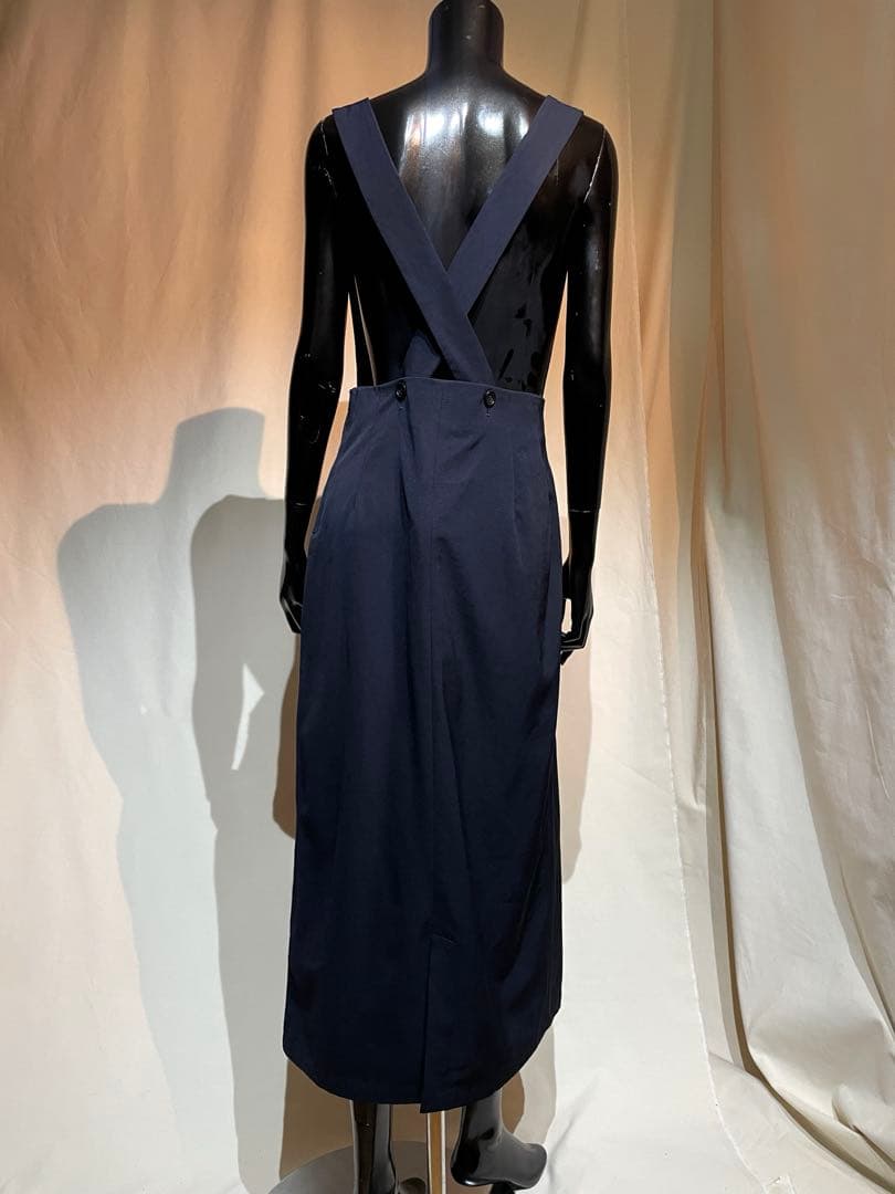 A/W2001 Y’s - ウールギャバサスペンダースカート ワイズ ヨウジ