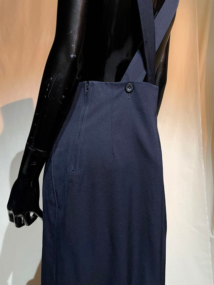 A/W2001 Y’s - ウールギャバサスペンダースカート ワイズ ヨウジ