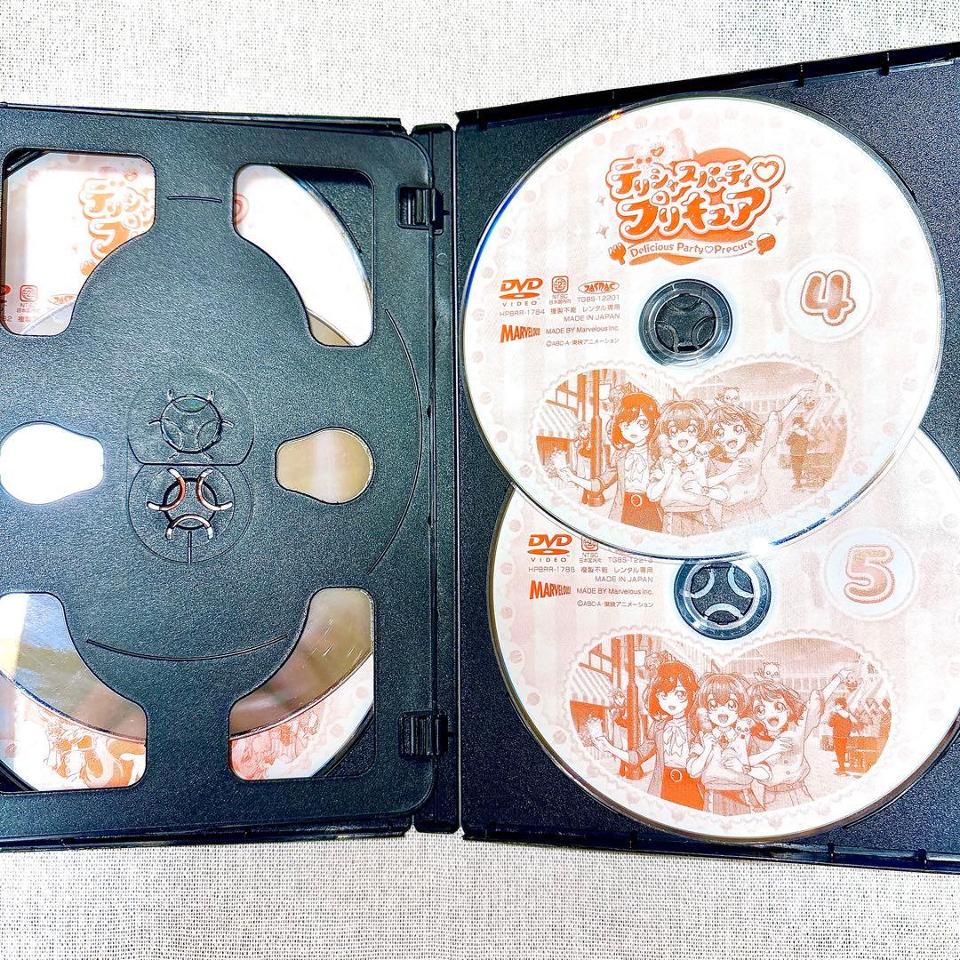 【ケース付き】 デリシャスパーティ♡プリキュア DVD 全15巻 セット