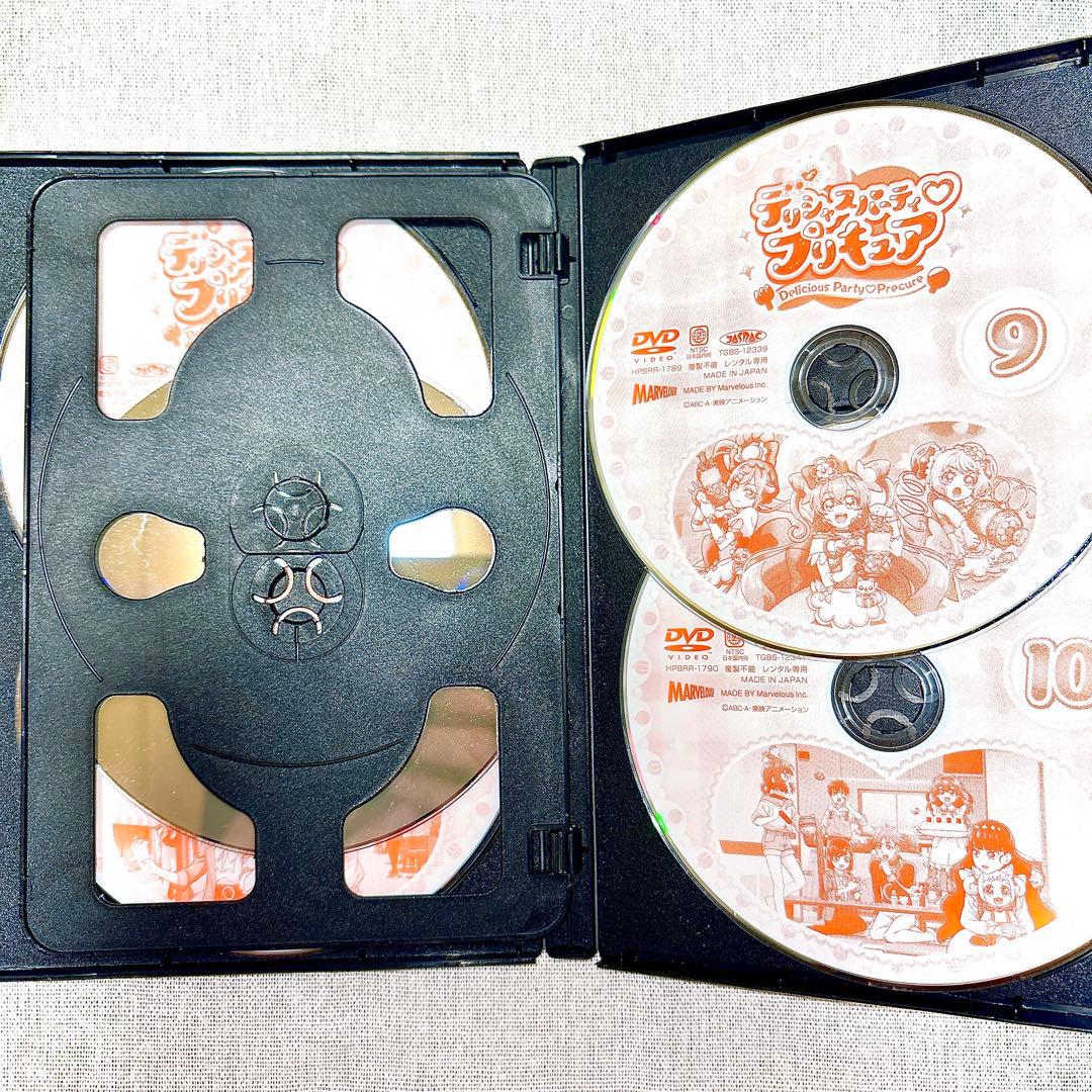 【ケース付き】 デリシャスパーティ♡プリキュア DVD 全15巻 セット