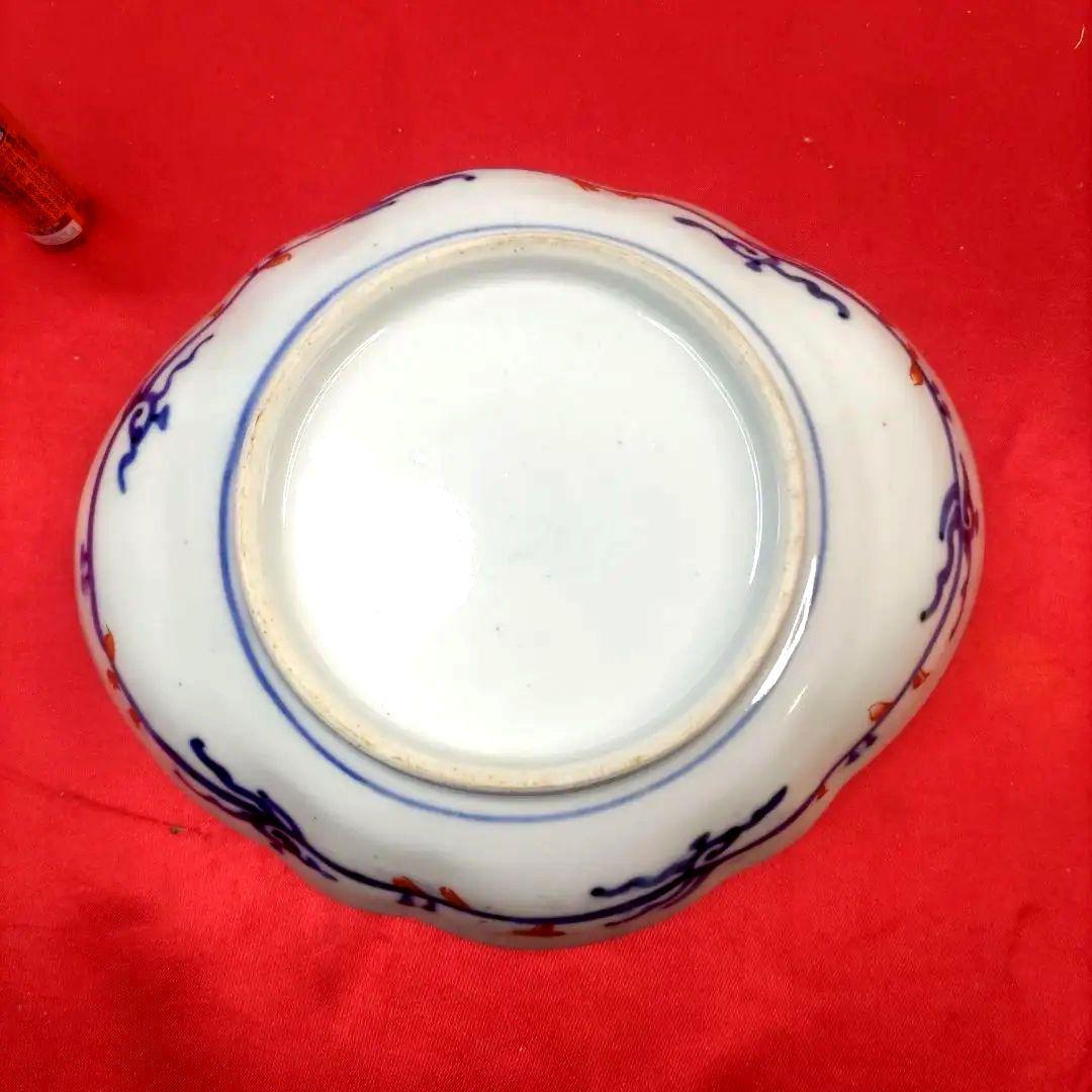 有田焼　伊万里焼　金彩　色絵　小皿　舟皿　長角皿　刺し身皿　5客セット