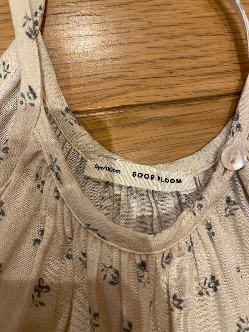 ワンピース SOOR PLOOM Floret Print birdie 5y