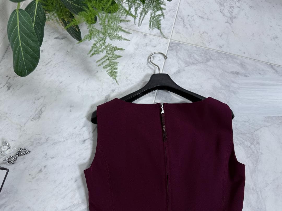 eric★FOXEY/フォクシーニューヨーク ドレス ベルフレア 38