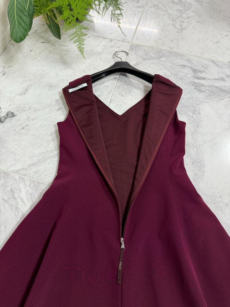 eric★FOXEY/フォクシーニューヨーク ドレス ベルフレア 38