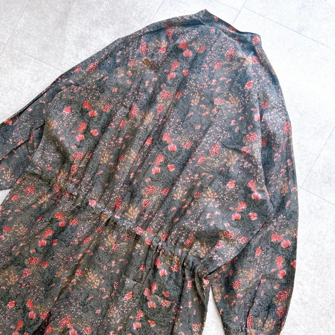 新品タグ付き✨ SOIL ソイル コットンシルクオールインワン 花柄 リボン