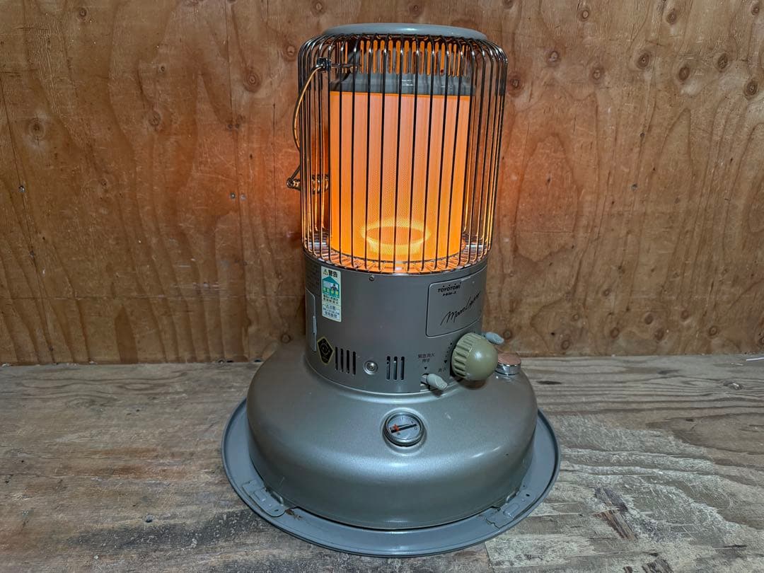 芯乾燥済 ムーンライター ML-21 石油ストーブ 分解メンテナンス済 01年製