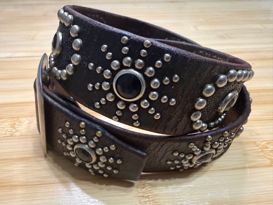 最初期‼️⭐️HTC⭐️オーバルスティングレイ⭐️ブラックレザー