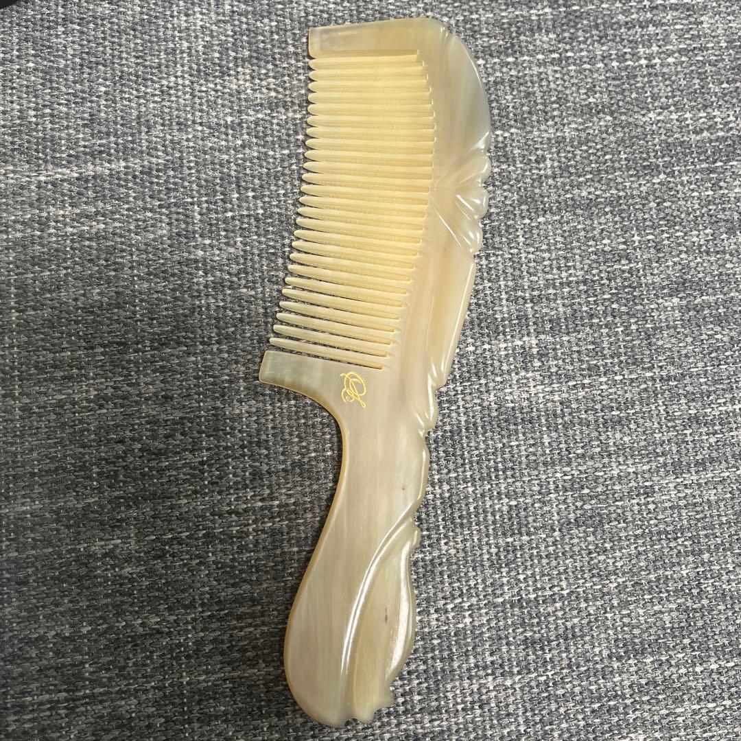 B*n様 ステファニーコーム　天然素材 ヘアコーム　ミスクロエ　グリーン　9.5