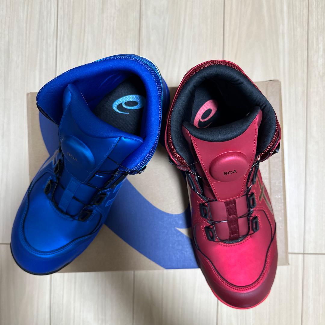 【左右色違い】27.0cm 限定生産 FCP304 アシックス 安全靴