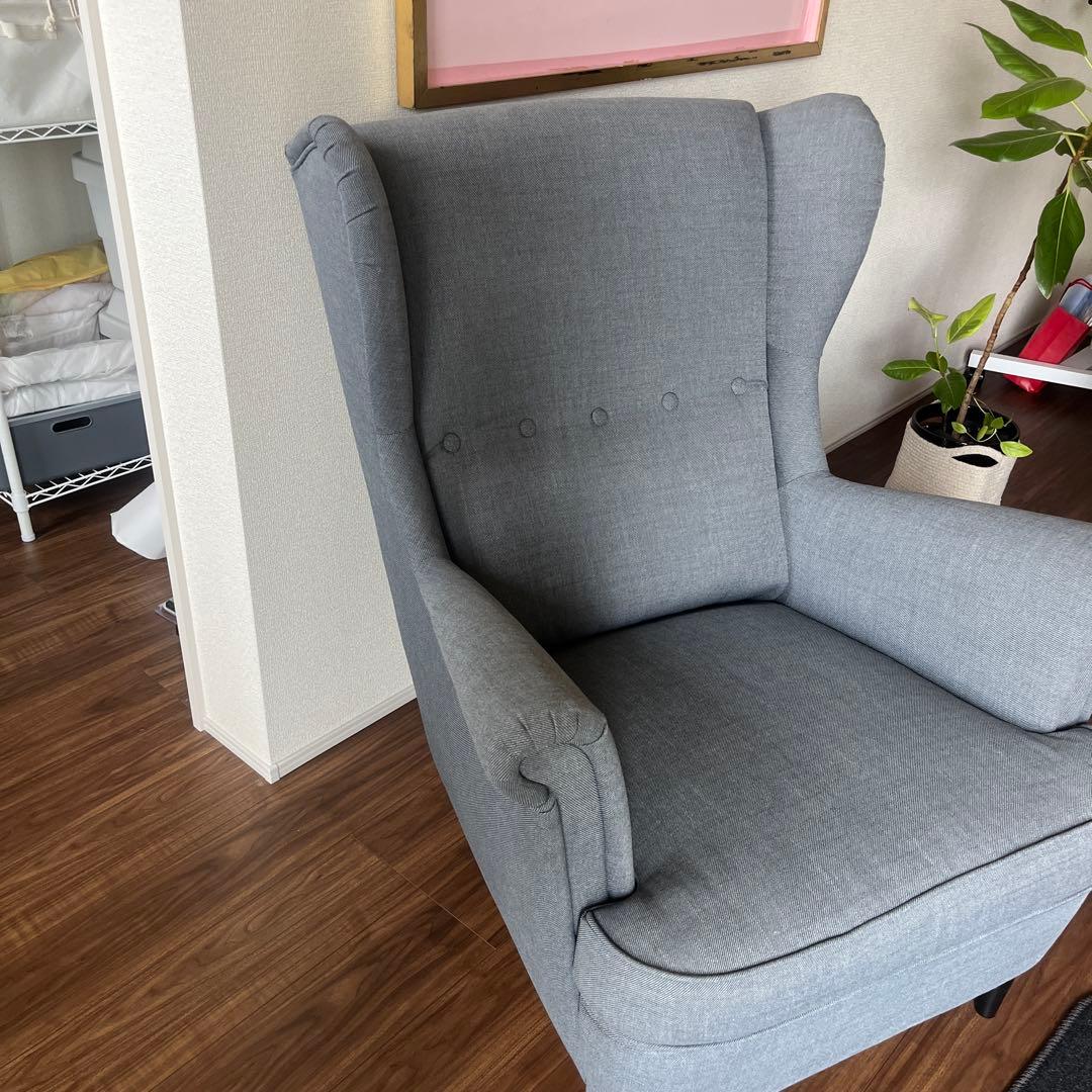IKEA ストランドモン　ハイバックチェア　パーソナルソファ　一人用
