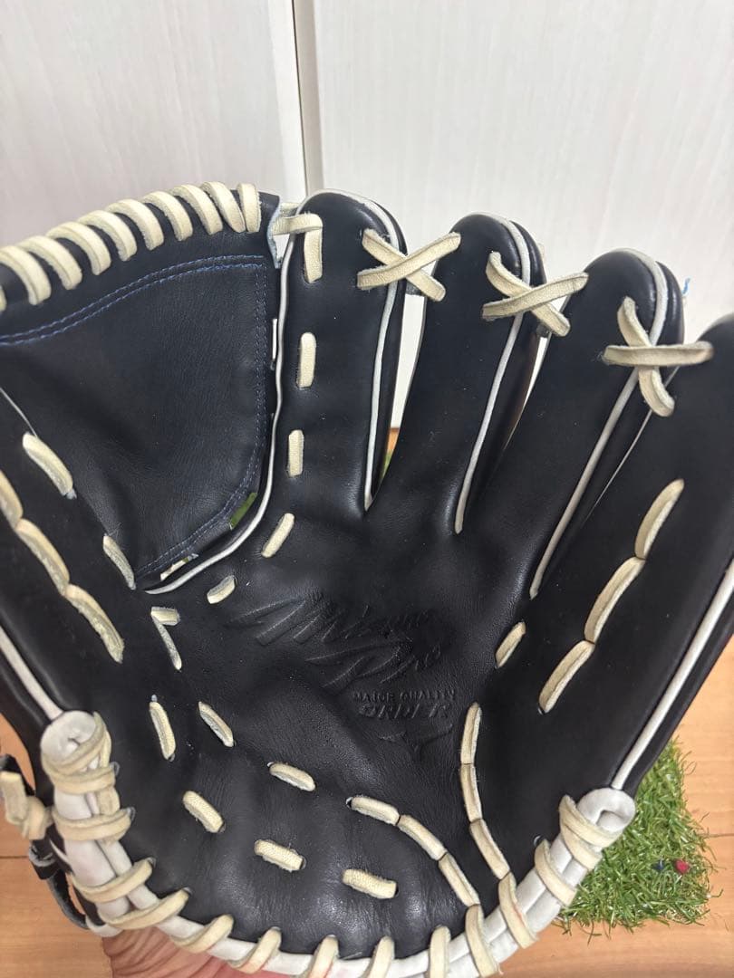 岸モデル　ミズノプロ ダイバーシティブルー　投手　ファーストバック　オーダー