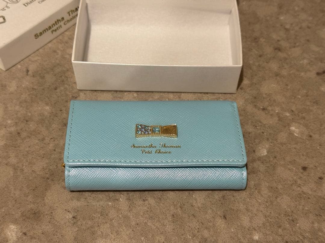 【新品】Samantha Thavasa♡ディズニープリンセスキーケース 水色