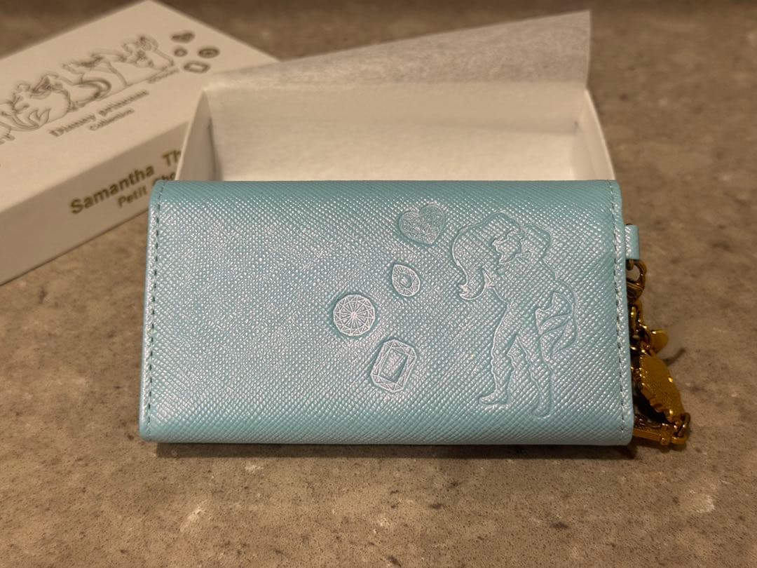 【新品】Samantha Thavasa♡ディズニープリンセスキーケース 水色