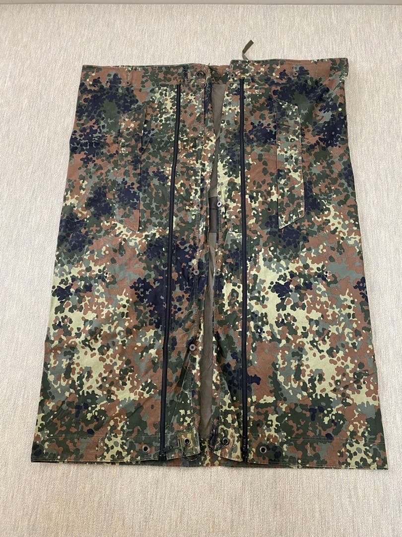 【特別仕様】ドイツ軍幕フレックターンカモ パップテント&専用フレームポール