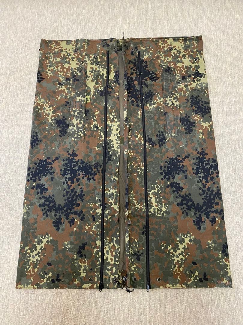 【特別仕様】ドイツ軍幕フレックターンカモ パップテント&専用フレームポール