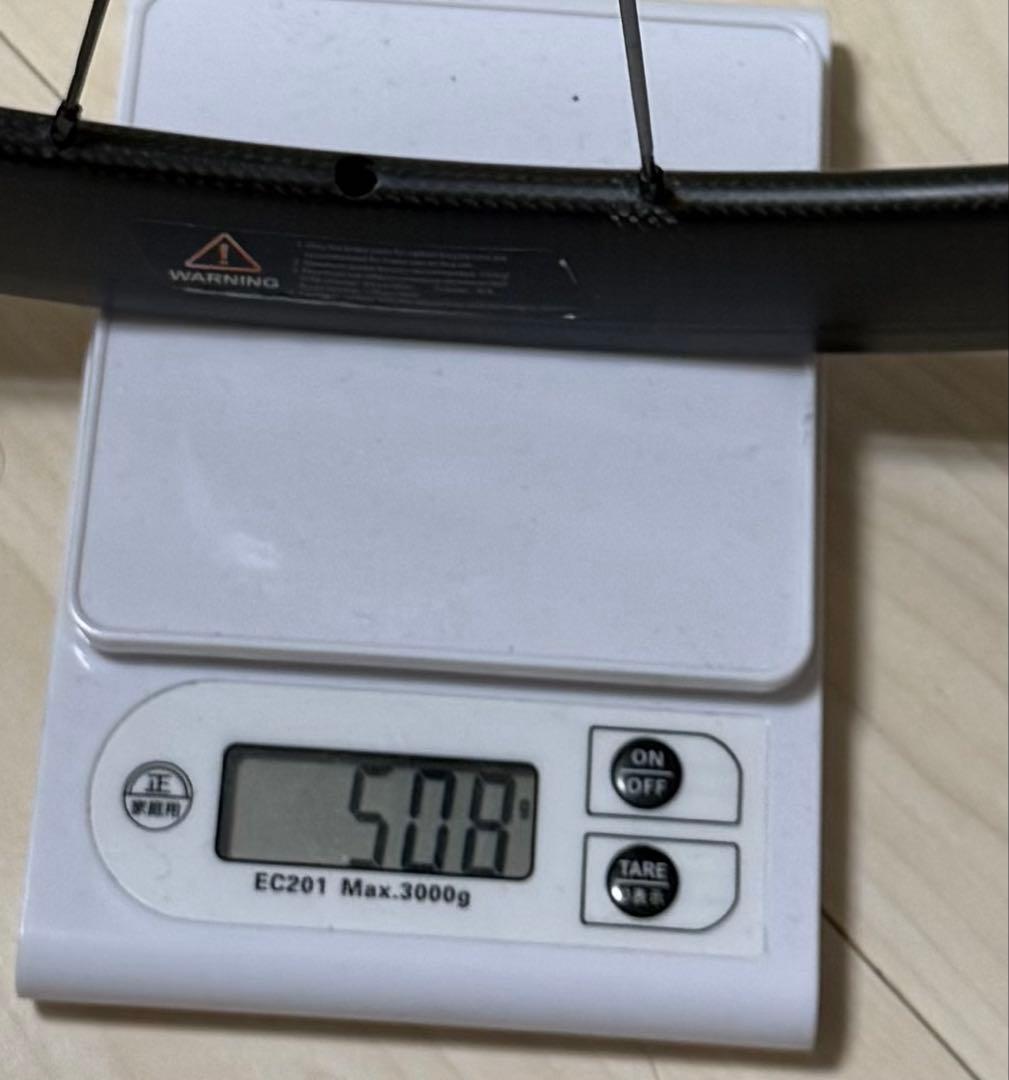 ❗️手渡し限定❗️（メーカー不明）カーボンホイール前後セット （チューブラー）