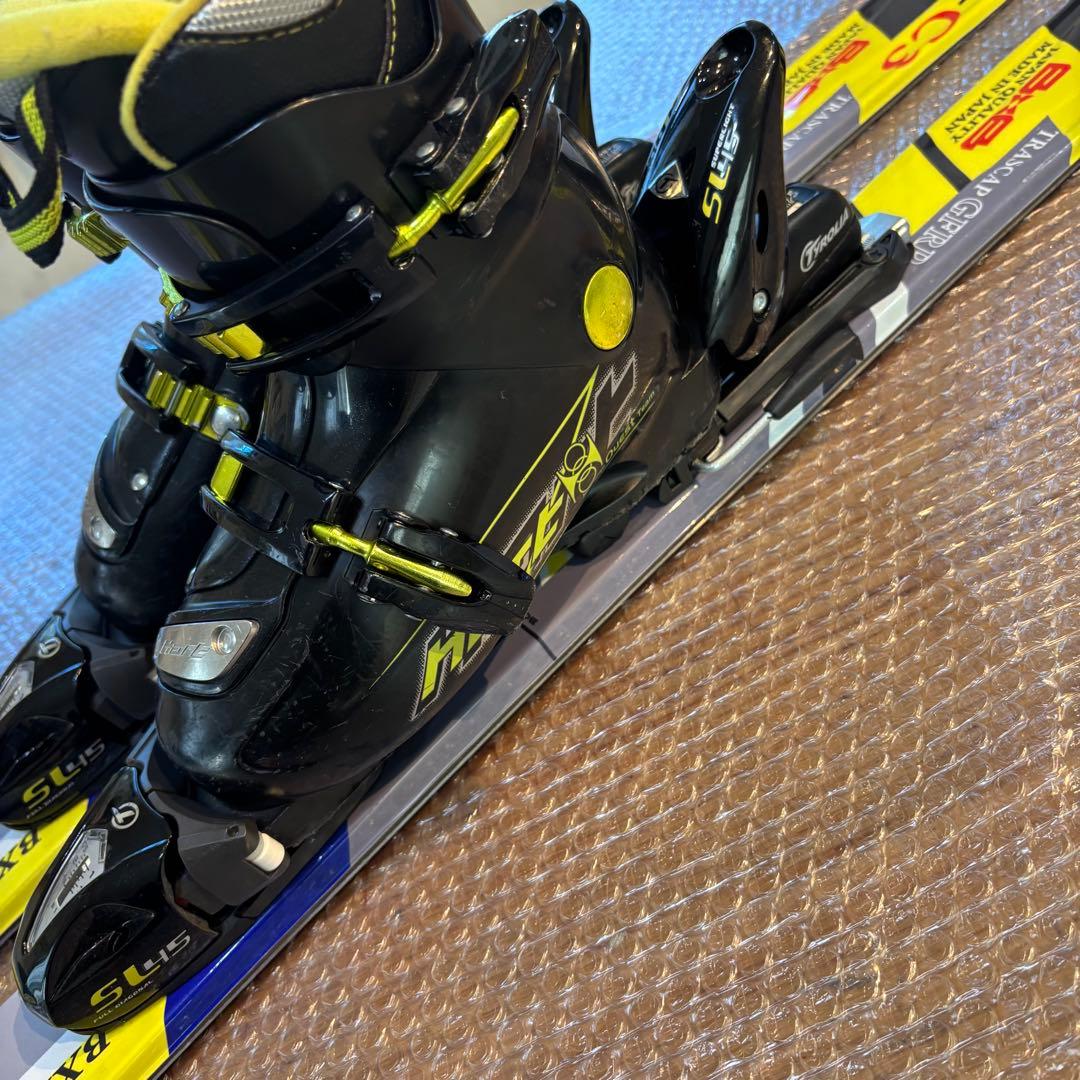 ジュニア　子供　スキーセット　108cm スキーブーツ付　20-20.5cm