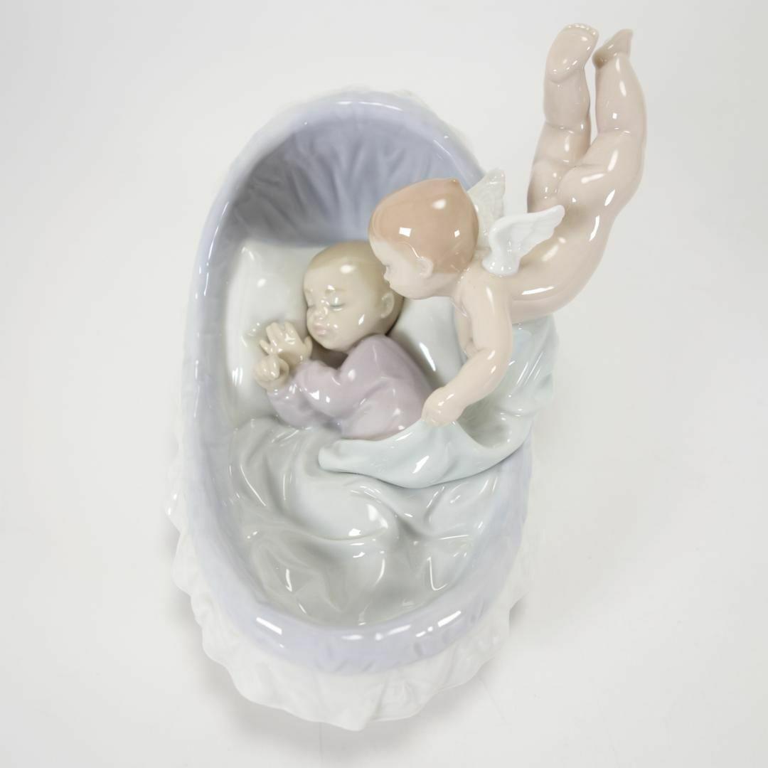 希少 絶版！ リヤドロ 「いい夢みてね」 天使 赤ちゃん 8400 LLADRO