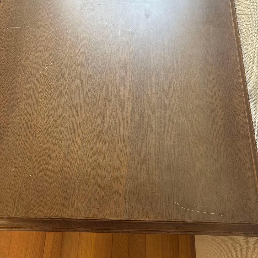 片袖書斎机 デスク パソコンデスク ナラ天然杢 起立木工