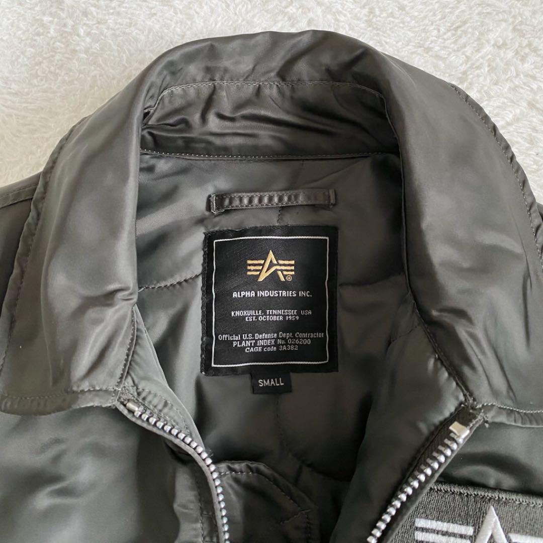 【美品】ALPHA INDUSTRIES CWU-45 短丈　ボンバージャケット