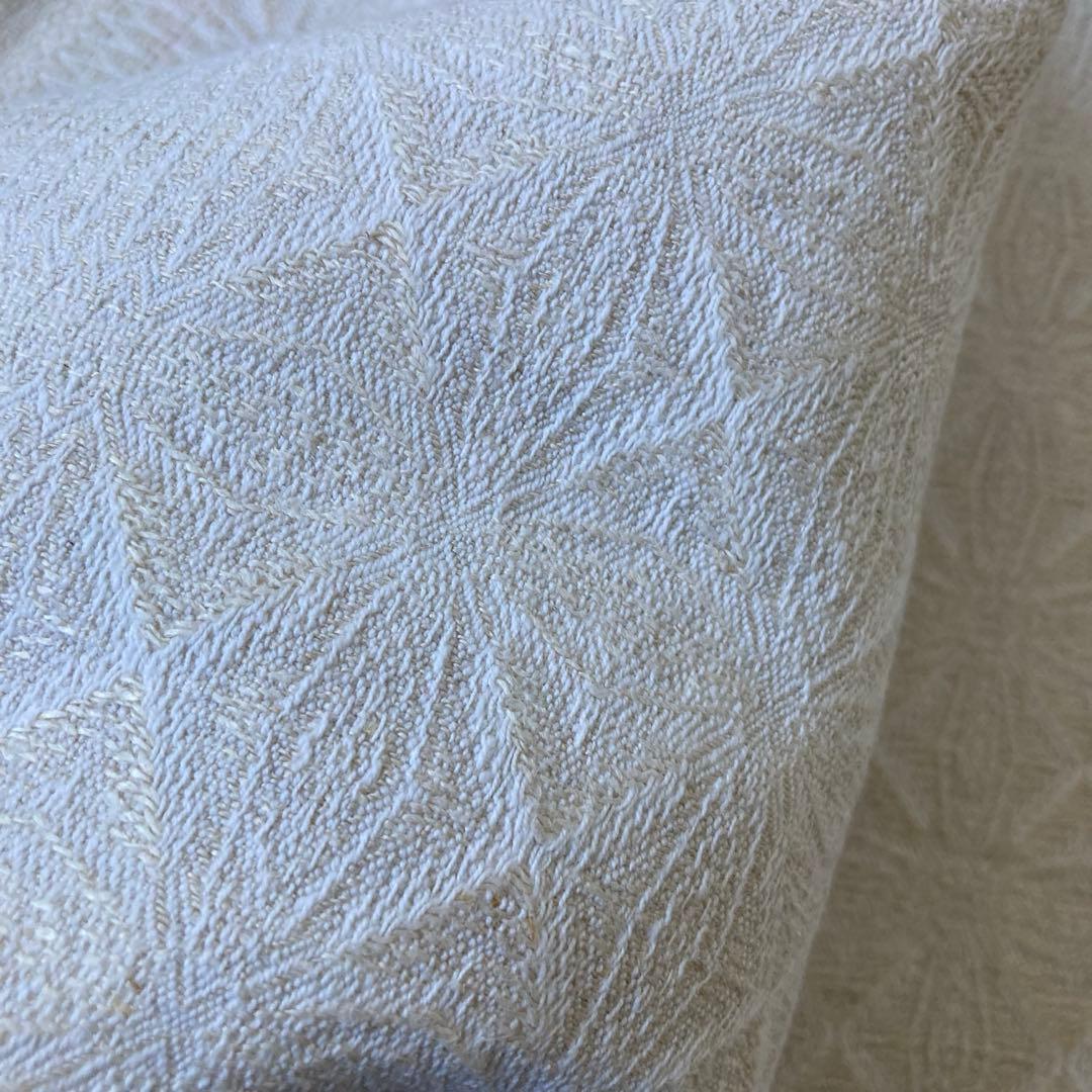 SWC216北欧ヴィンテージ1950s伝統織りリネンのテーブルクロス（特大サイズ